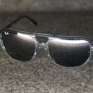 Ray‑Ban RB2205 BILL ONE 60mm Polished Dark Grey/Transparent Grey Dark Grey Lens